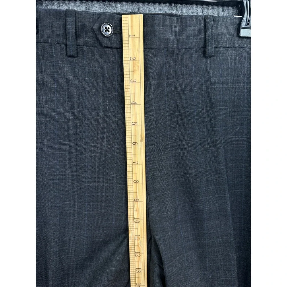 Lauren Ralph Lauren Suit Trousers Mens 38x34 Grey Blue NEW Ultraflex Classic Fit